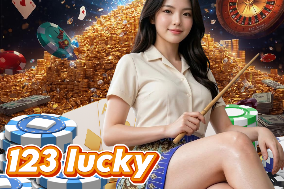 123 lucky ทางเข้า